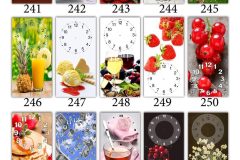 Вертикальні годинники 30x60